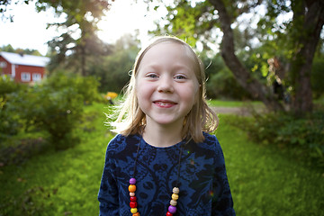 Image showing Portrait of a little girl