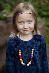 Image showing Portrait of a little girl