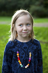 Image showing Portrait of a little girl