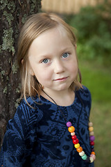 Image showing Portrait of a little girl