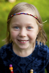 Image showing Portrait of a little girl