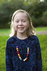 Image showing Portrait of a little girl