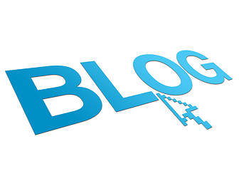 Image showing Perspective Blog Sign