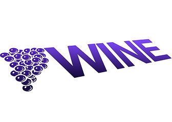 Image showing Perspective Wine Sign