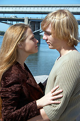 Image showing Young couple