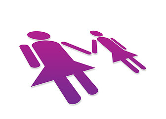 Image showing Perspective Lesbian Couple