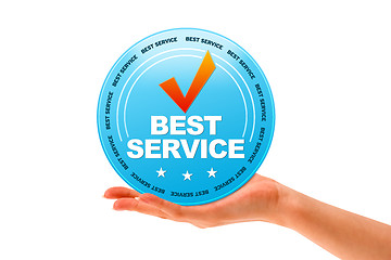 Image showing Best Service