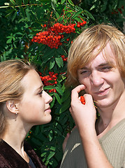 Image showing Young couple