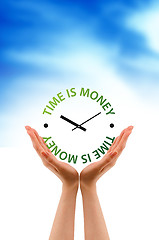 Image showing Time is Money