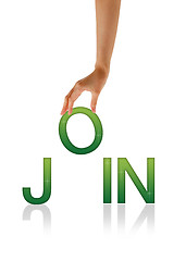 Image showing Join - Hand