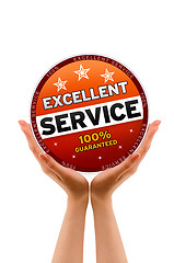 Image showing Excellent Service