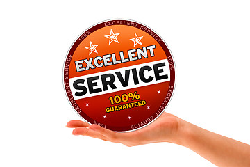 Image showing Excellent Service