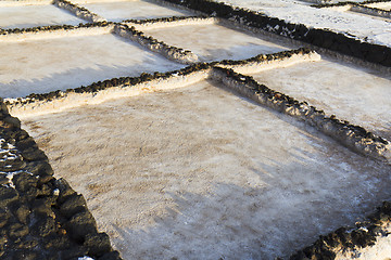 Image showing Lava basin of a salt marsh