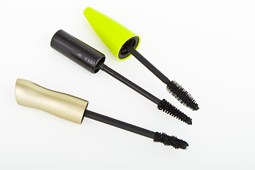 Image showing mascara brushes