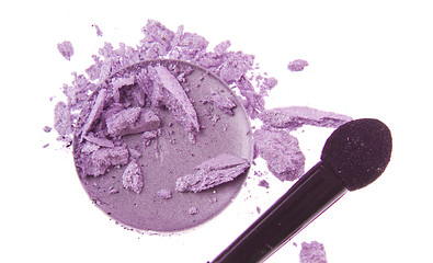 Image showing crushed eyeshadow