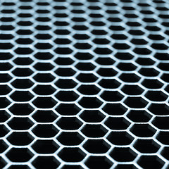 Image showing abstract metallic grid