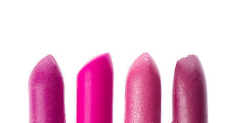 Image showing scraps of lipstick