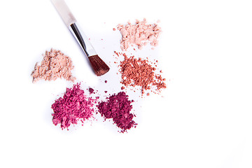 Image showing crushed eyeshadow