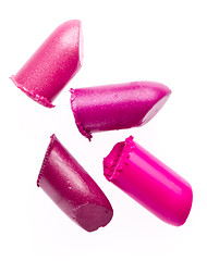 Image showing scraps of lipstick