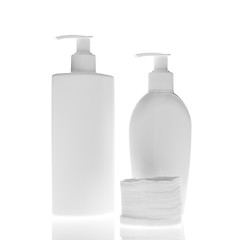 Image showing cosmetic bottles