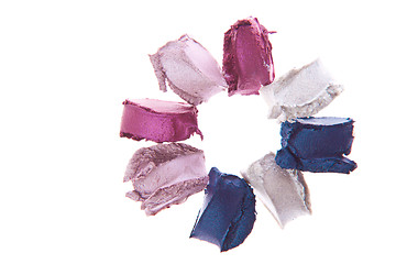 Image showing cream eyeshadows