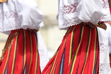 Image showing folk dancers