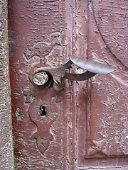 Image showing door handle