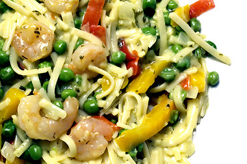 Image showing shrimp scampi