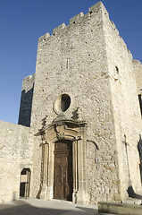 Image showing fortified church