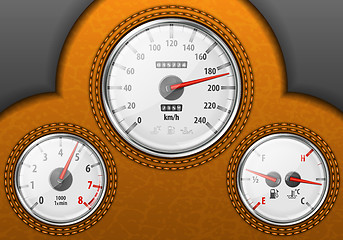 Image showing Car Dashboard