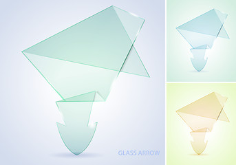 Image showing Glass Arrow