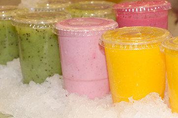 Image showing smoothie fruit juice