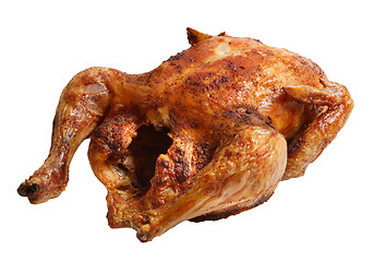 Image showing Roasted Chicken isolated on a white