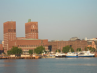 Image showing Oslo city hall.