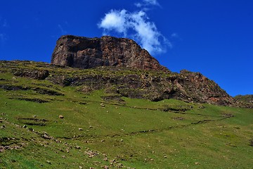 Image showing Drakensberg Mountains