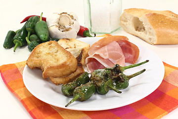 Image showing tapas