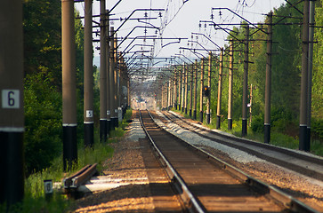 Image showing Railway perspective