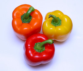 Image showing peppers in colour