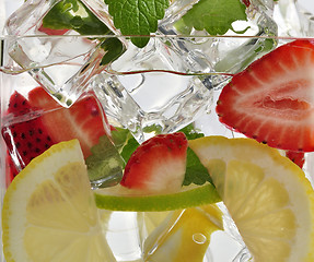 Image showing Cold Drink Background