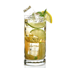 Image showing Glass Of Cold Drink