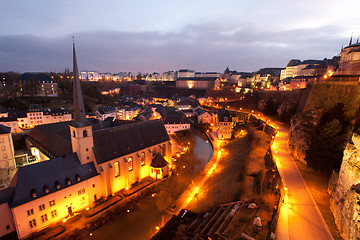 Image showing St John Church and Grund