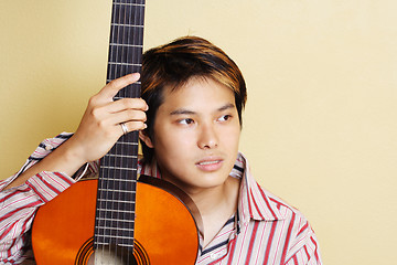 Image showing Guitar player