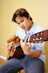 Image showing Guitar player