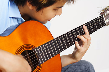 Image showing Guitar player