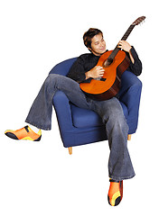 Image showing Guitar player