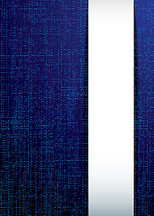 Image showing Weave modern blue