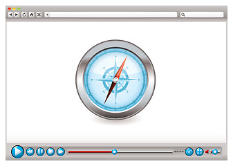 Image showing Web video browser navigation