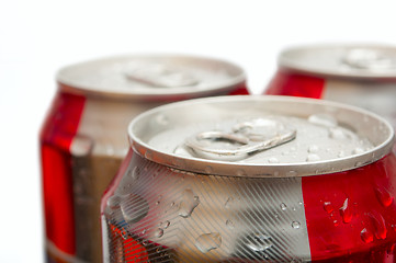 Image showing Drinking Cans