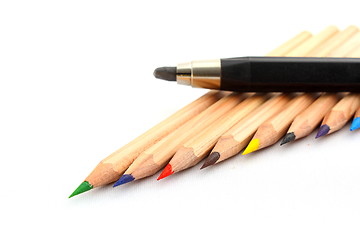 Image showing crayons and the boss