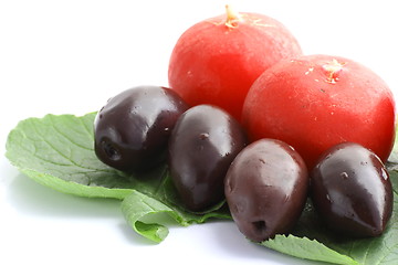 Image showing kalamata olives